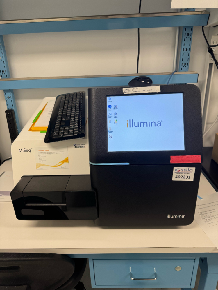 Image of Illumina MiSeq Gene Sequencing System